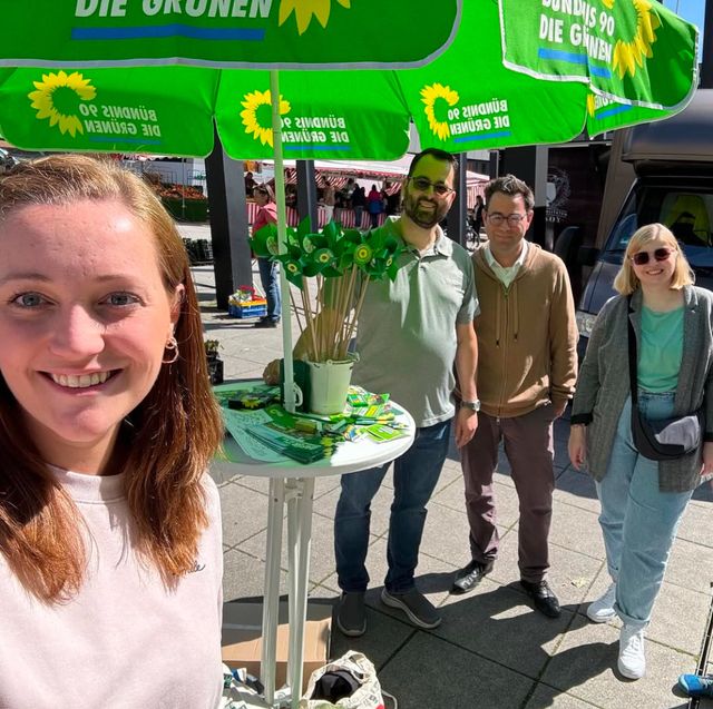 Wahlkampfstand Plochingen