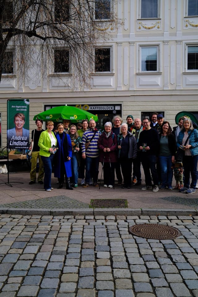 Wahlkampfstand Esslingen